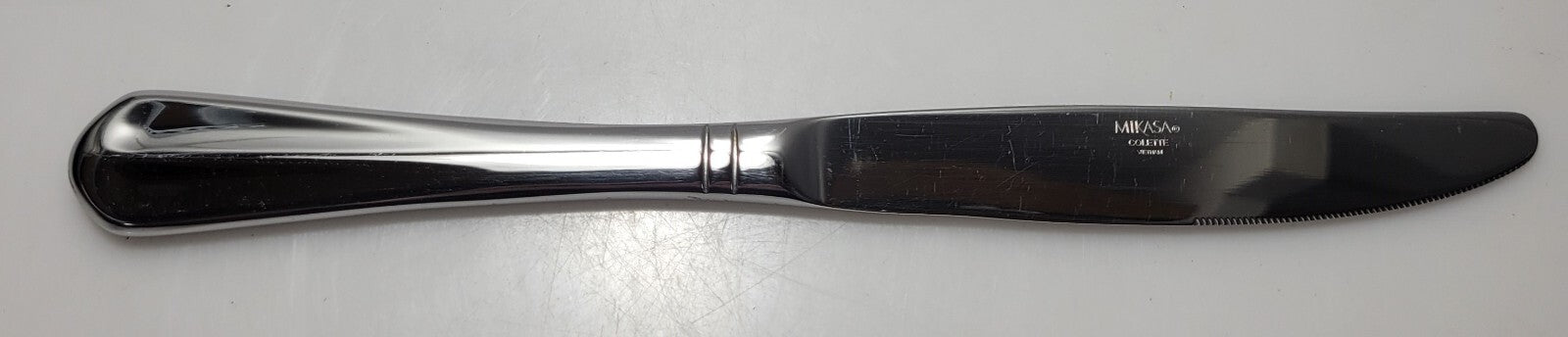 Mikasa Colette Glossy Stainless Flatware Silverware Knife 9 1/2"0