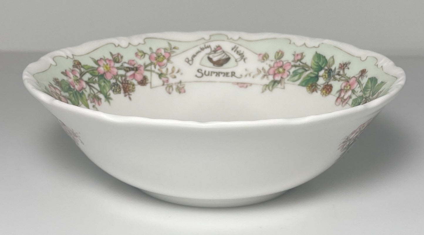 Royal Doulton Brambly Hedge Summer Coupe Cereal Bowl 6 1/4" Factory Second1