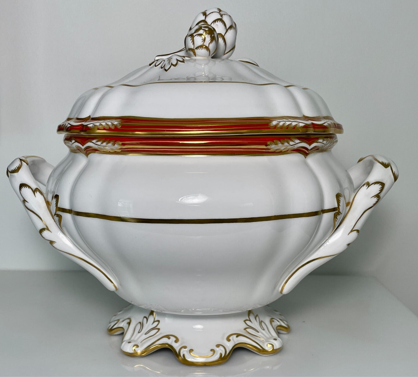 Spode Chancellor Orange Soup Tureen and Lid3