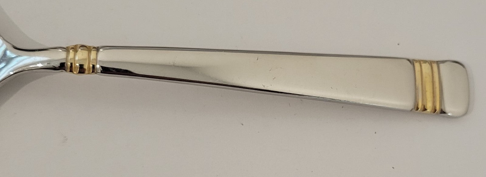 Reed & Barton Golden Longwood Sugar Spoon 6 1/2" Stainless  Flatware2
