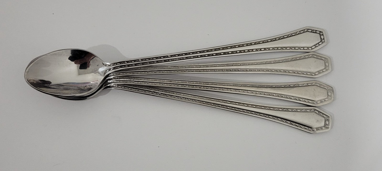 Reed & Barton Copley Iced Teaspoon 7 5/8" Stainless Pack of 40