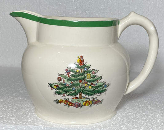 Spode Christmas Tree Jug 24 Ounce 4 1/2"0