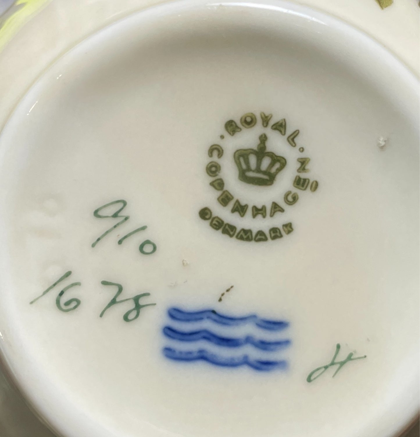 Royal Copenhagen Frijsenborg Mini Sugar Bowl and Lid 4"2