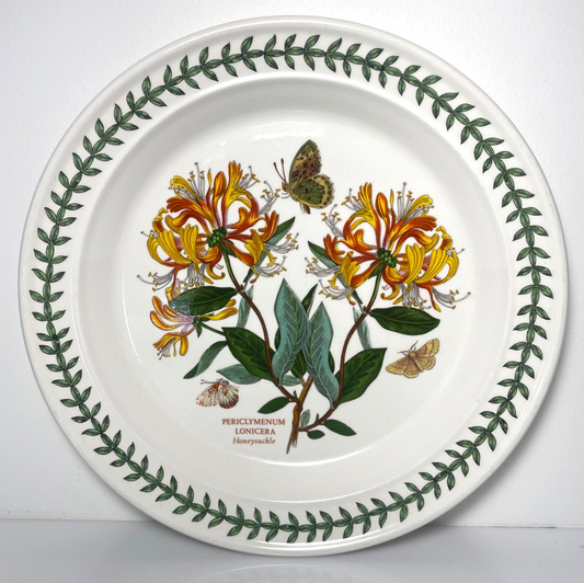Portmeirion Botanic Garden Dinner Plate 10 1/2" Honeysuckle0