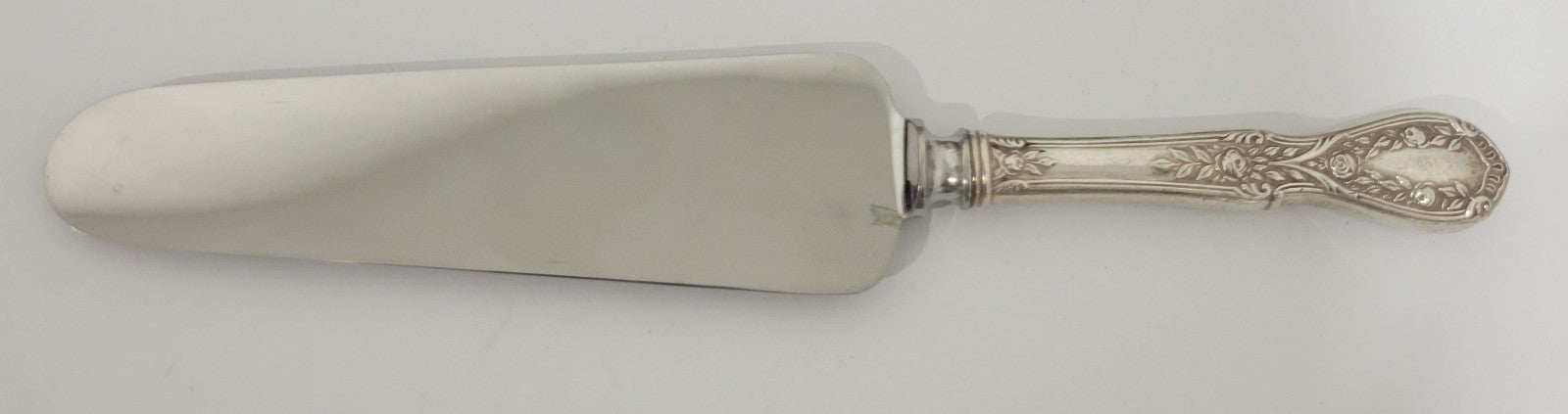 Manchester American Beauty Cake Pie Server 9 3/4" Sterling silver0