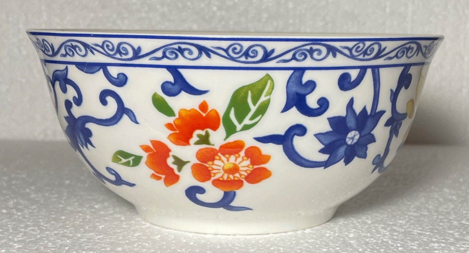 Ralph Lauren Mandarin Blue Coupe Cereal Bowl 6 1/8"1