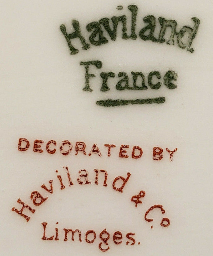 Haviland Clover Leaf  Dinner Plate 9 3/4"2