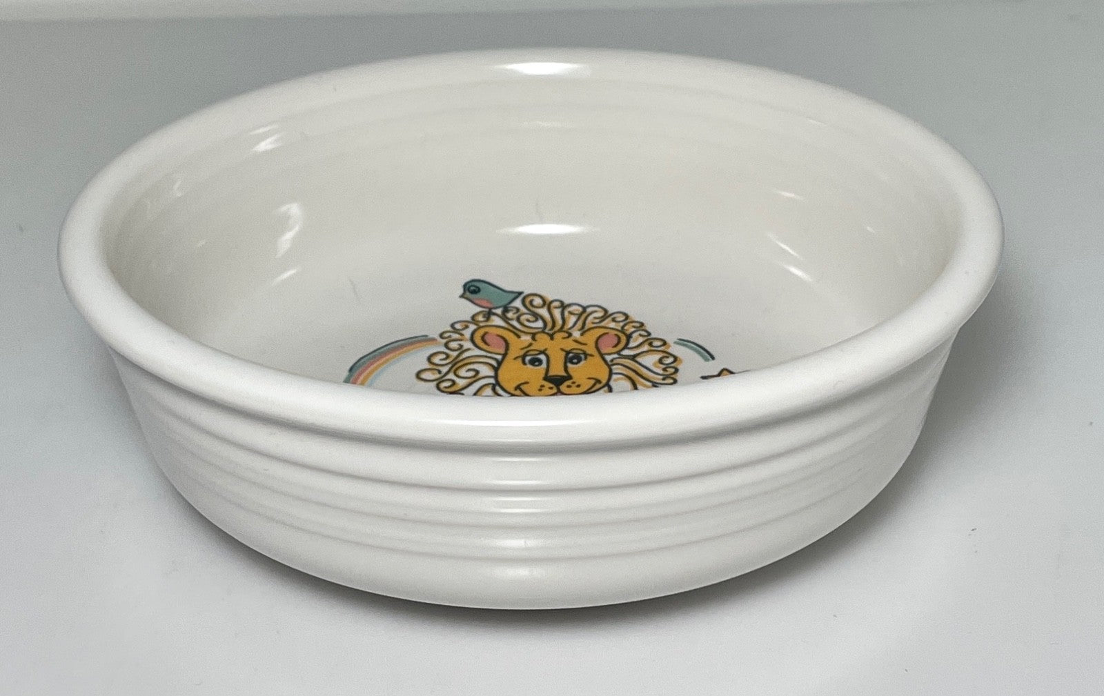 Homer Laughlin Fiesta Noah's Ark White Childs Bowl 5 1/2"1
