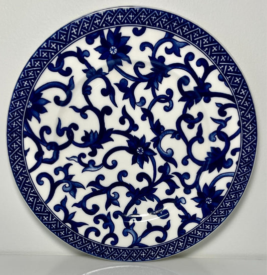 Ralph Lauren Mandarin Blue Salad Plate 8 1/2"0