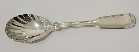 Reed & Barton Fiddle Glossy Sugar Spoon 6 1/8" Silverplate Flatware0
