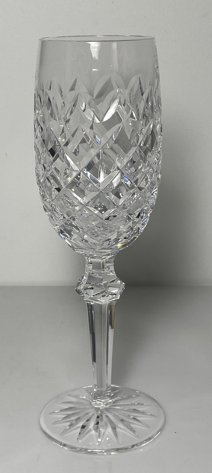 Waterford Powerscourt Champagne Flute 8 1/4" Seahorse Backstamp1