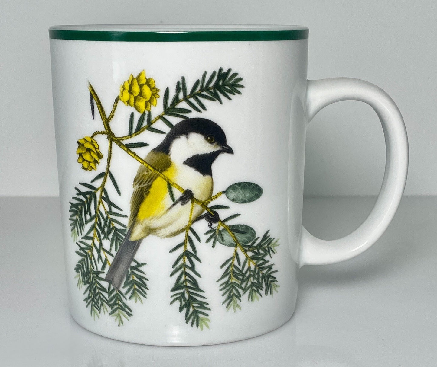 National Wildlife Federation WFE3 Mug Black Capped Chickadee 4 1/8"1