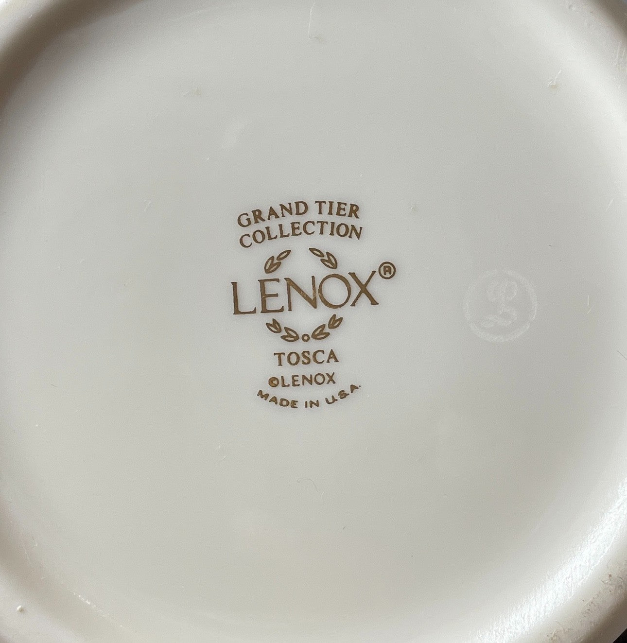 Lenox Tosca Creamer 3 1/4" 10 Ounce Factory Second3
