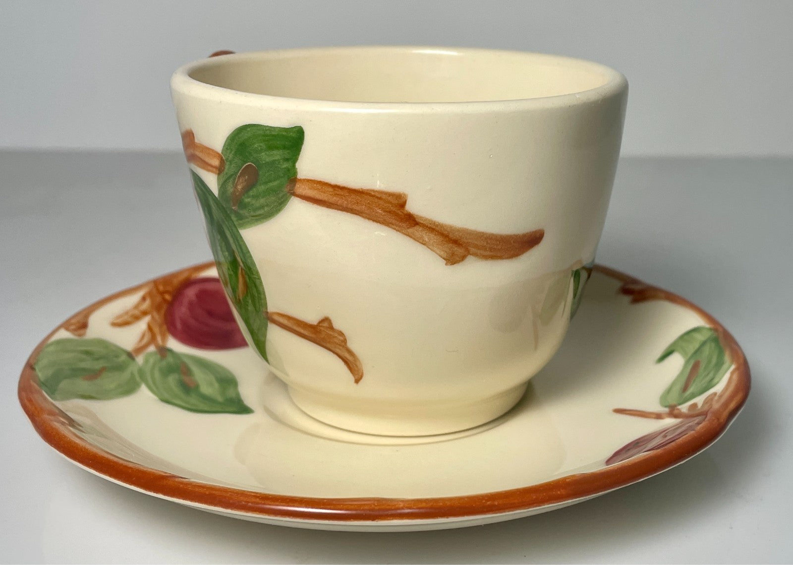 Franciscan Apple Cup and Saucer Set USA1