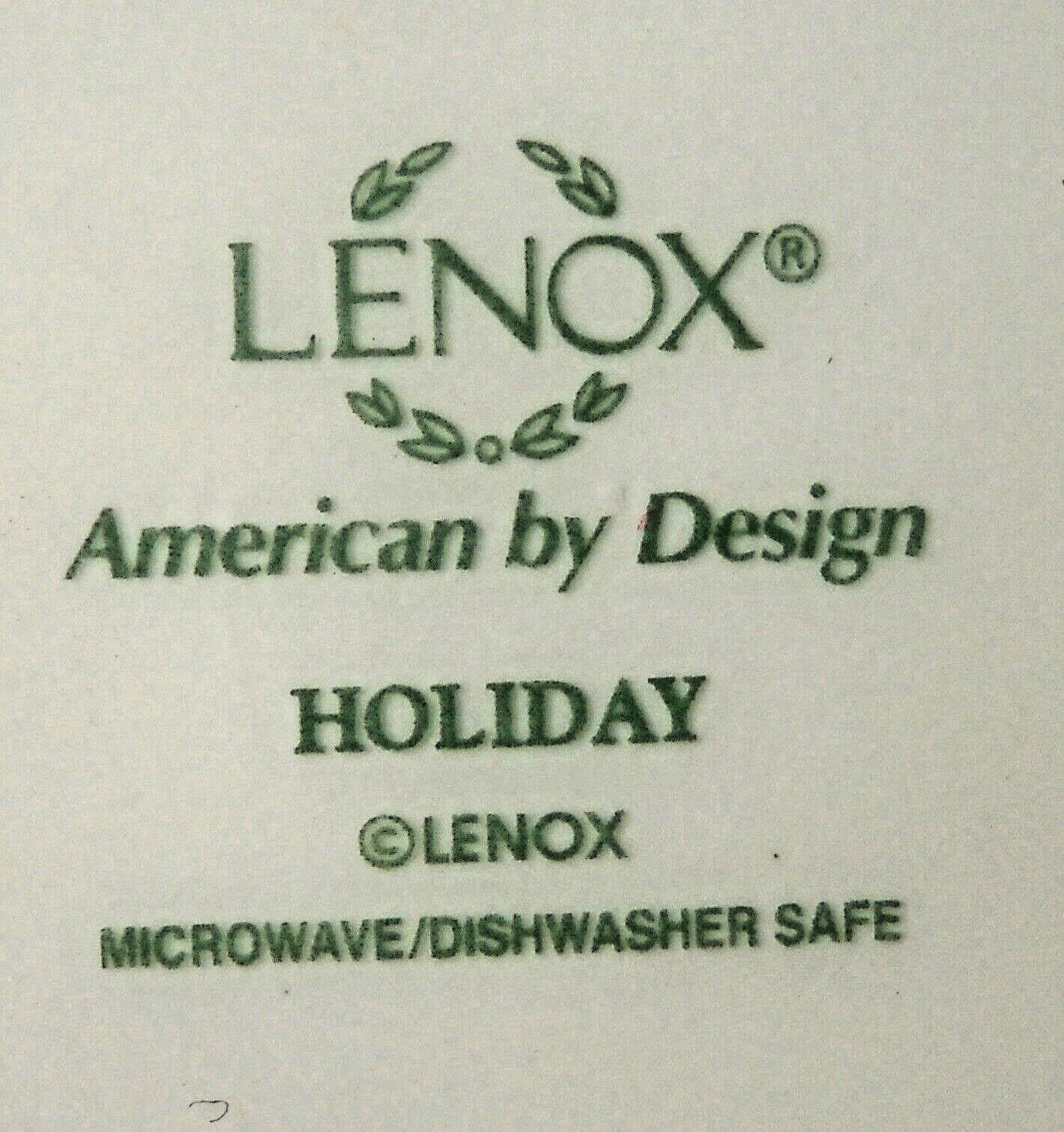 Lenox Holiday Inspirations & Illustrations Sentiment Bowl 7 1/8"3
