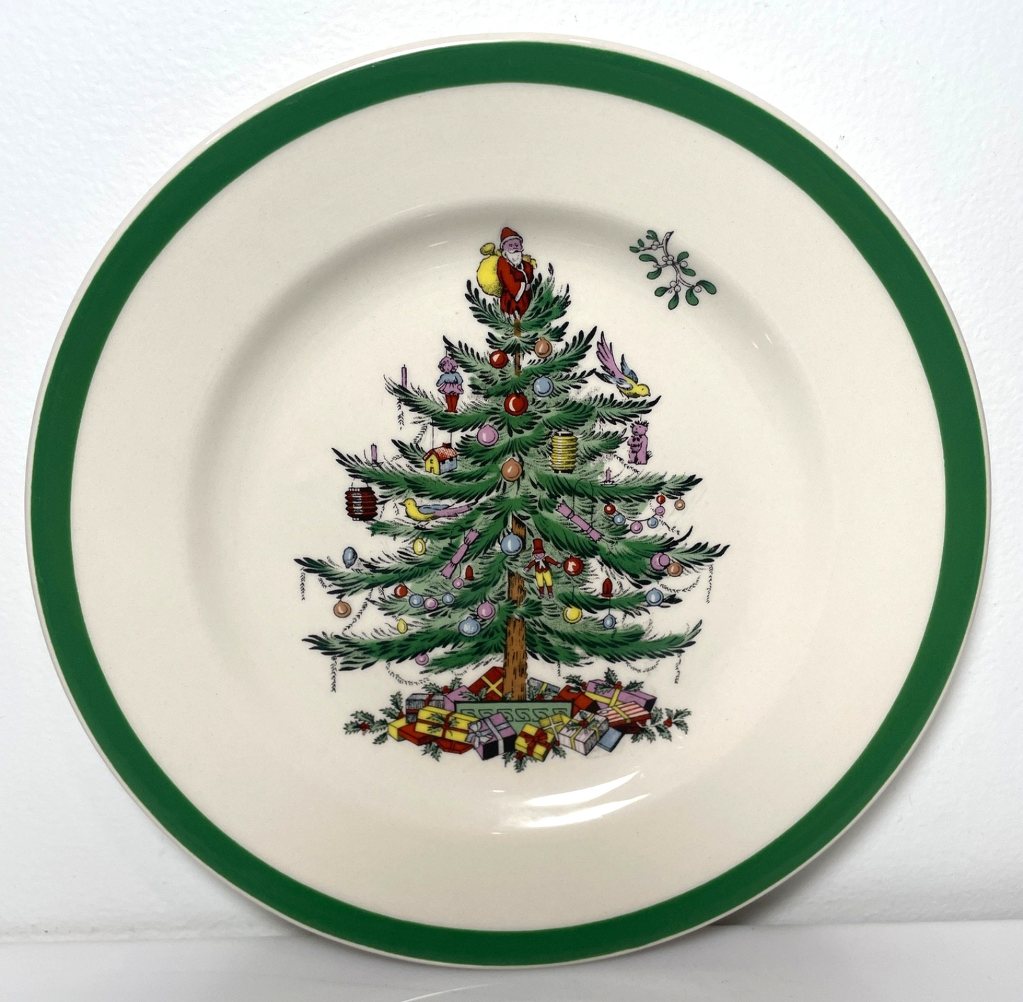 Spode Christmas Tree Salad Plate 7 3/4" England0