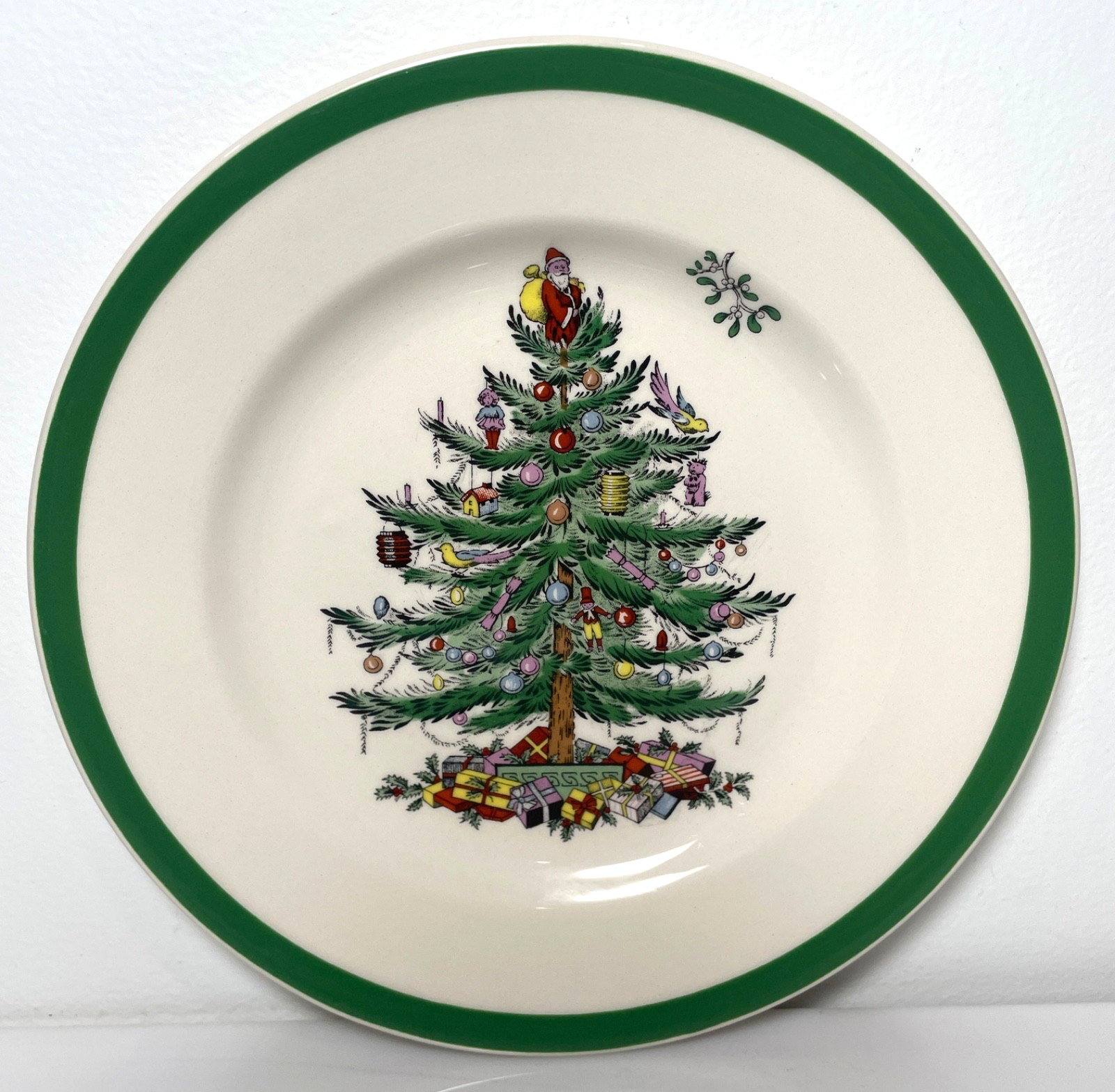 Spode Christmas Tree Salad Plate 7 3/4" England0