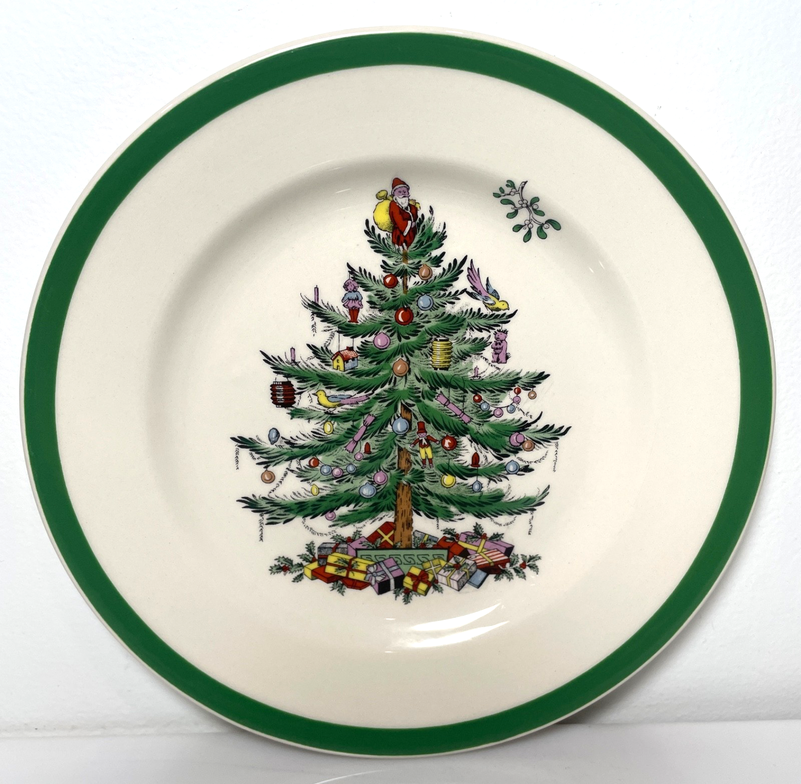Spode Christmas Tree Salad Plate 7 3/4"0