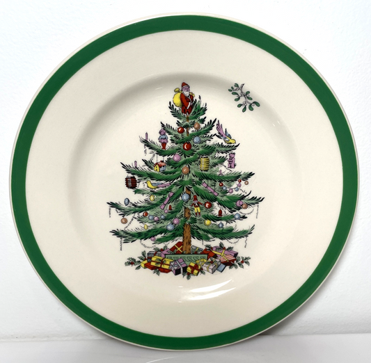 Spode Christmas Tree Salad Plate 7 3/4"0