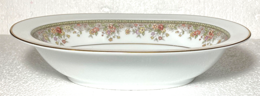 Noritake Morning Jewel Oval Vegetable Bowl 10 1/8"0