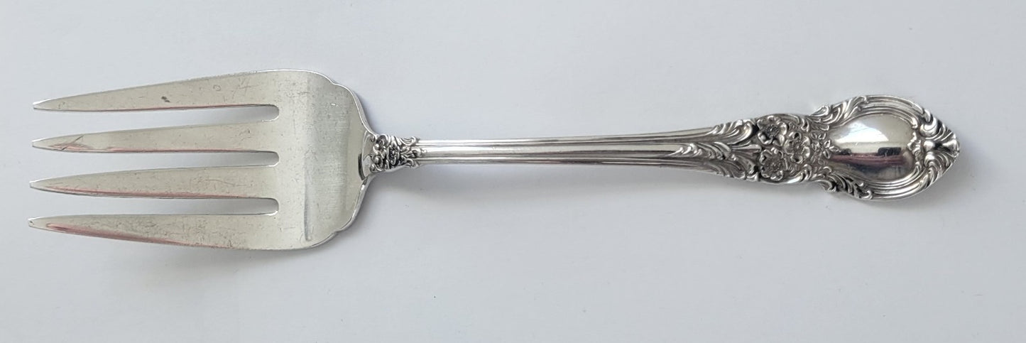 Lunt American Victorian Cold Meat Fork Sterling0
