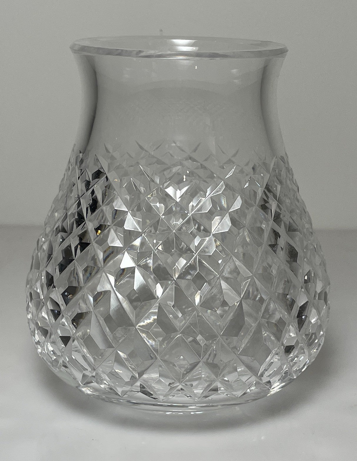 Waterford Alana Hurricane Globe ONLY 4 1/2"0