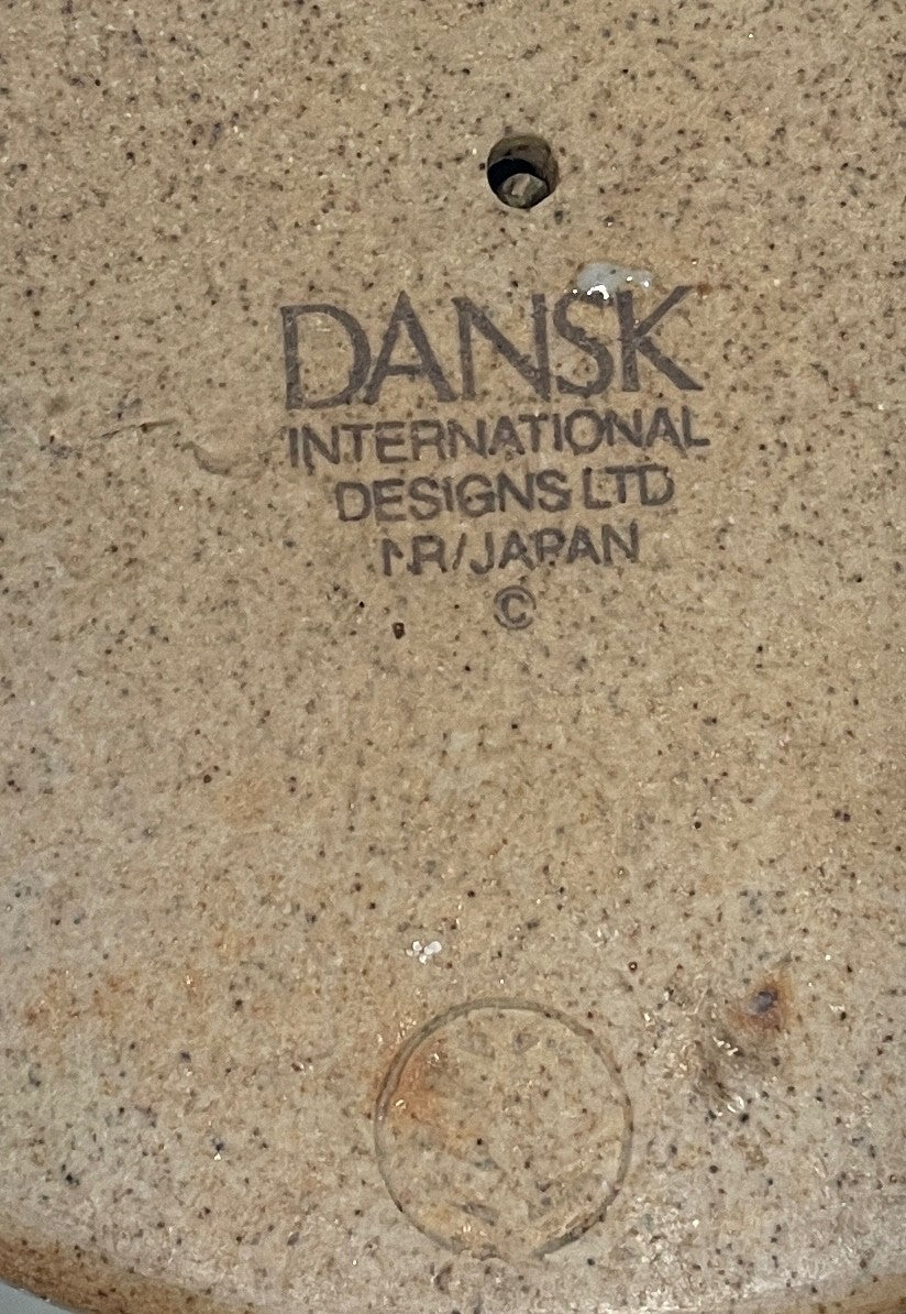 Dansk Nielstone Sugar Sand Candlestick 9 1/4"1