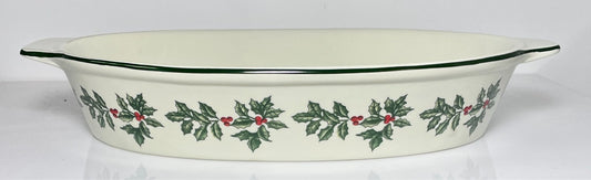 Baum Brothers Holly Oval Baker 16"0