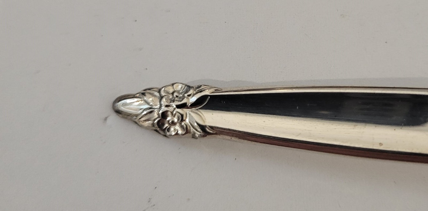 International Silver Garland Knife 9 1/2" Silverplate Flatware1