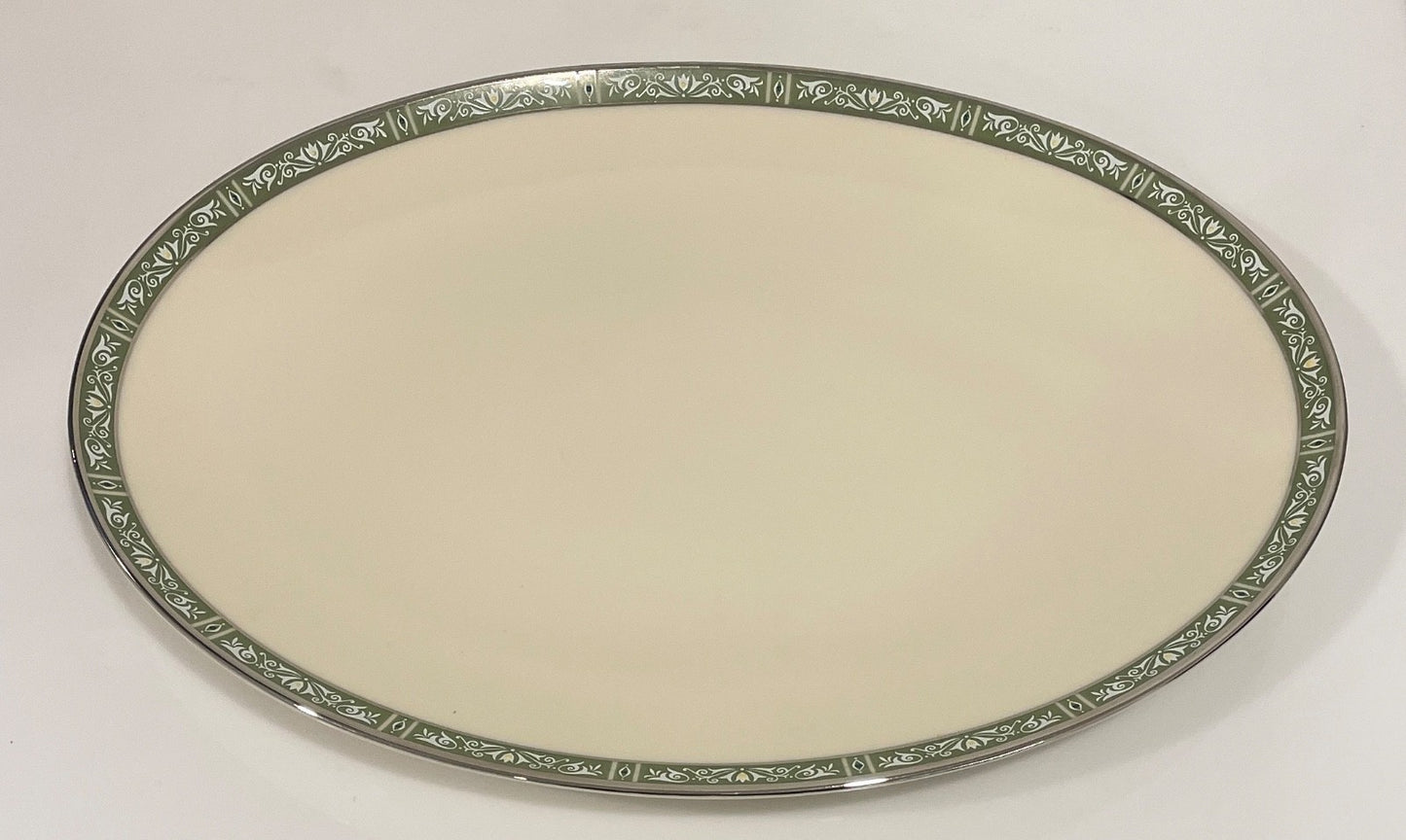 Lenox Adrienne Oval Platter 13 3/4"0