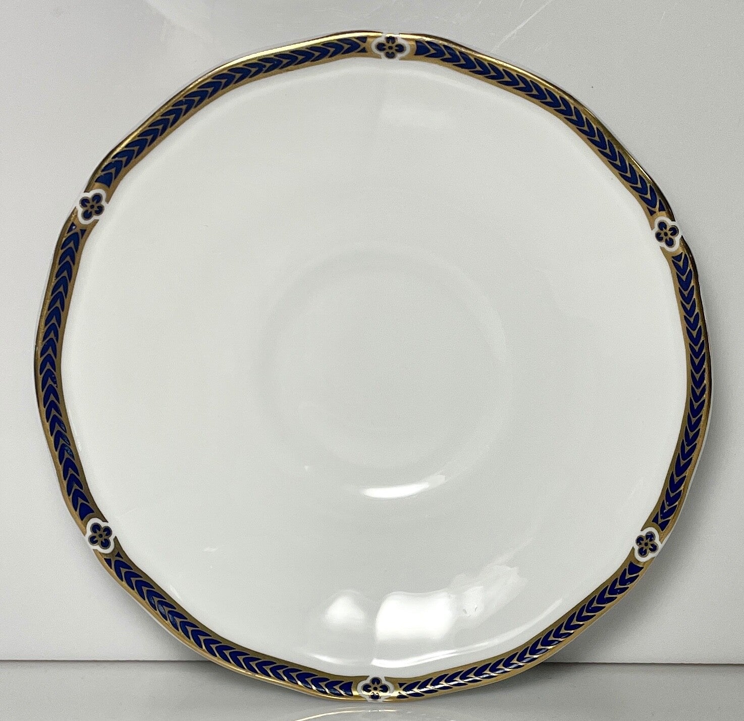 Wedgwood Royal Lapis Saucer 5 5/8"0