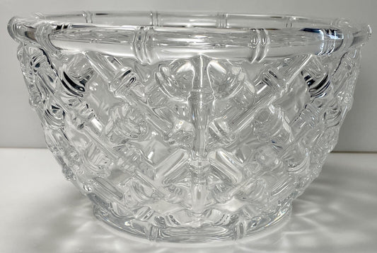 Tiffany & Co Bamboo Round Bowl 9" X 5 1/4"0