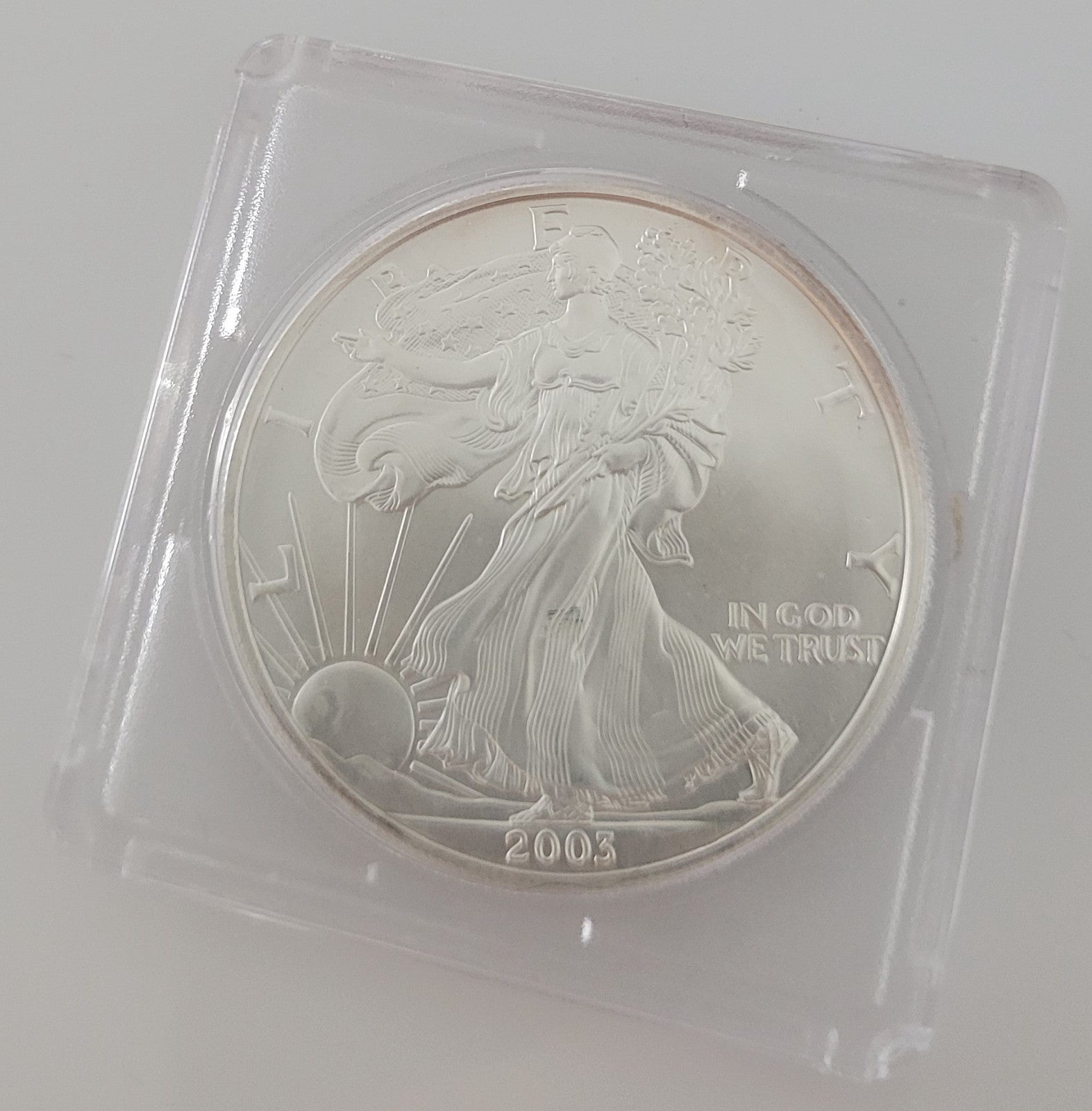 2003  $1 American Silver Eagle Beautiful0