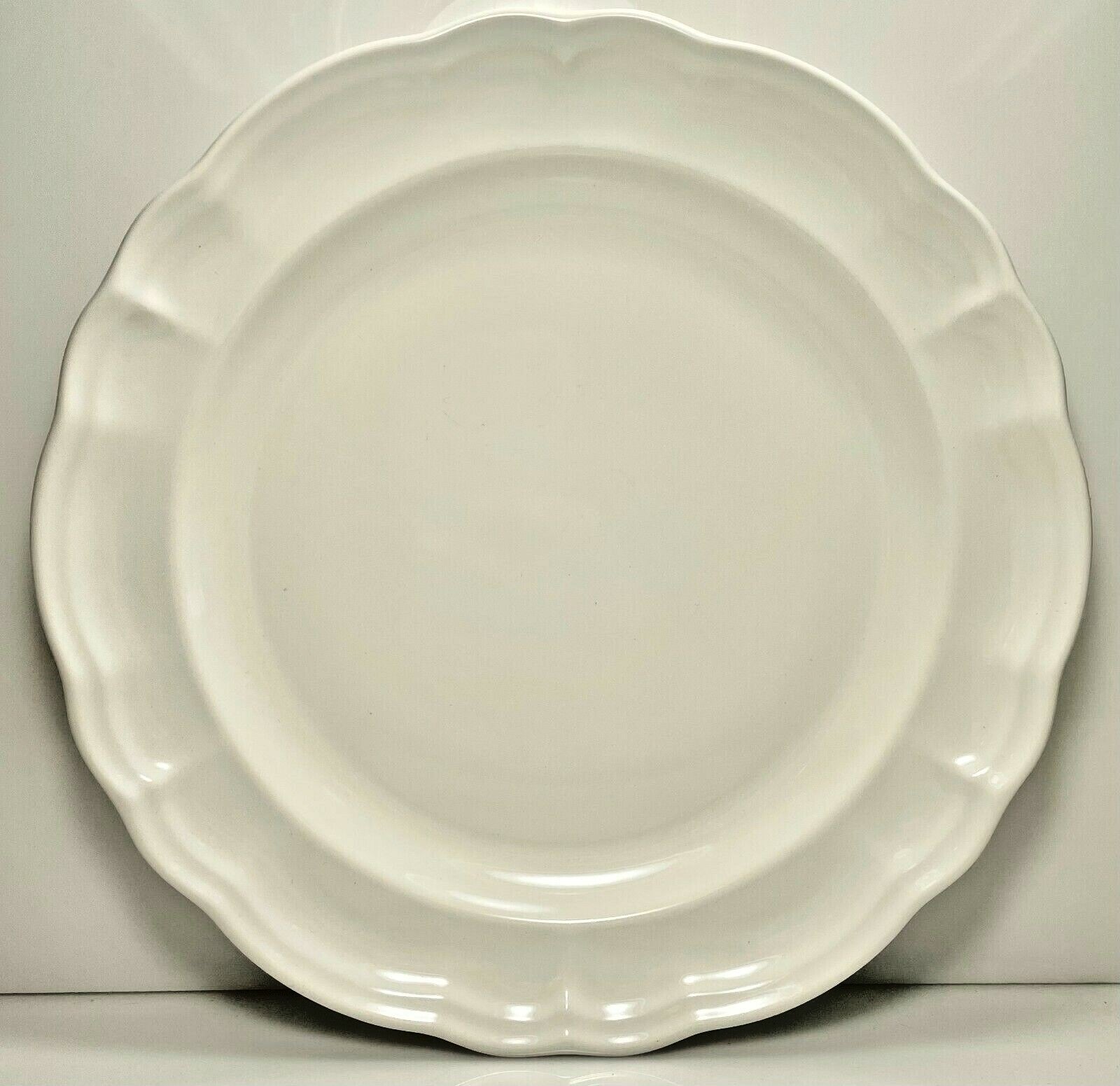 Pfaltzgraff Gazebo White Dinner Plate 10 3/8"0