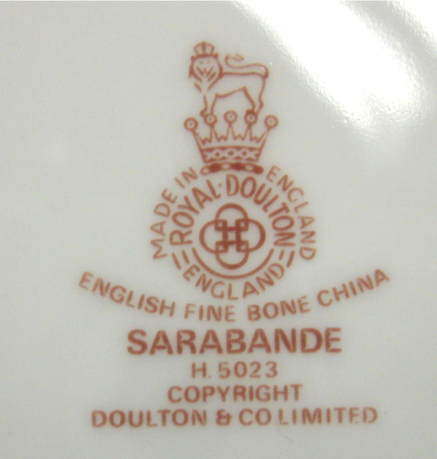Royal Doulton Sarabande Dinner Plate 10 5/8"1