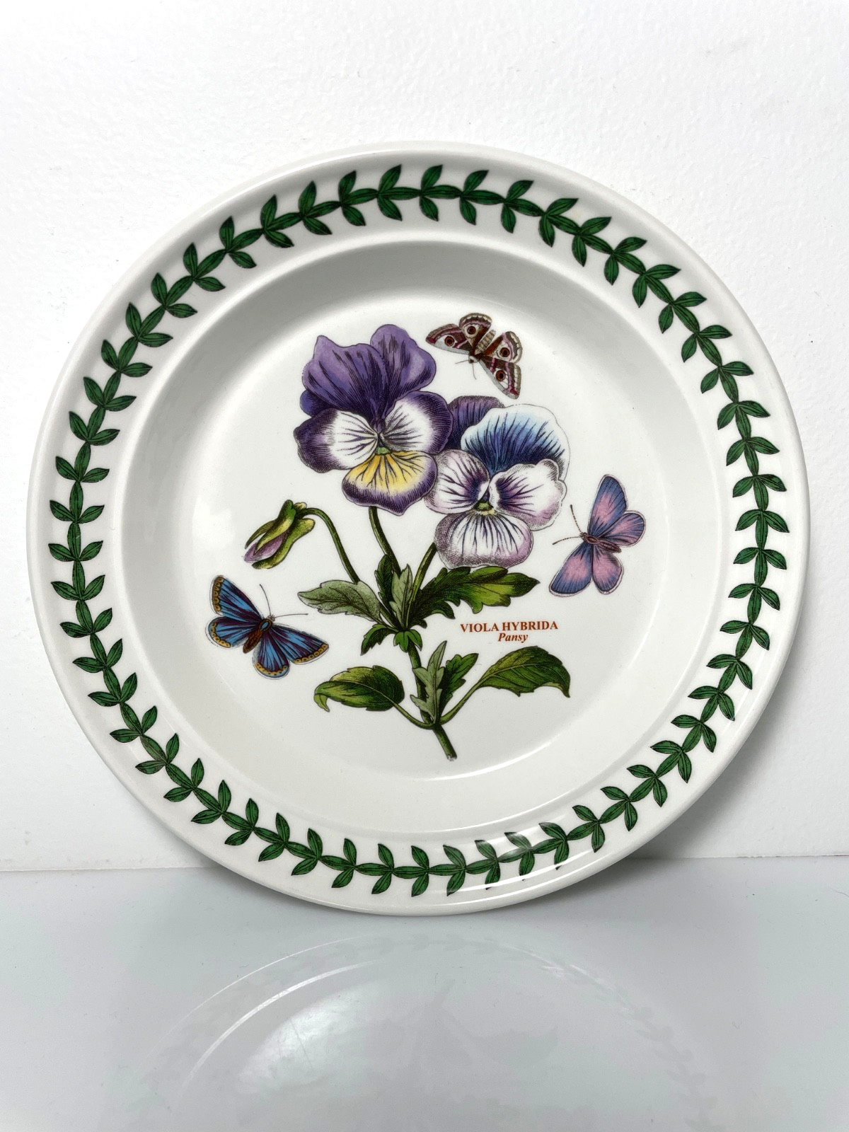 Portmeirion Botanic Garden Bread Butter Plate 7 1/4" Pansy0