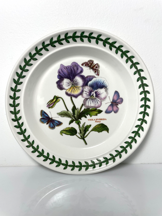 Portmeirion Botanic Garden Bread Butter Plate 7 1/4" Pansy0