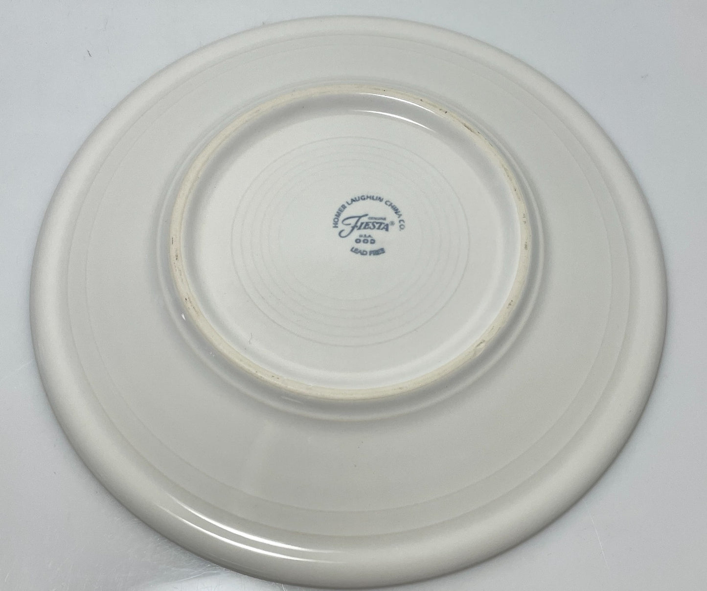 Homer Laughlin Fiesta Cruisin Noah's Ark White Childs Plate 9"2