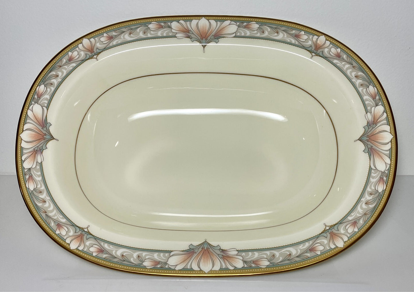 Noritake Barrymore Oval Vegetable Bowl 10 1/2"0