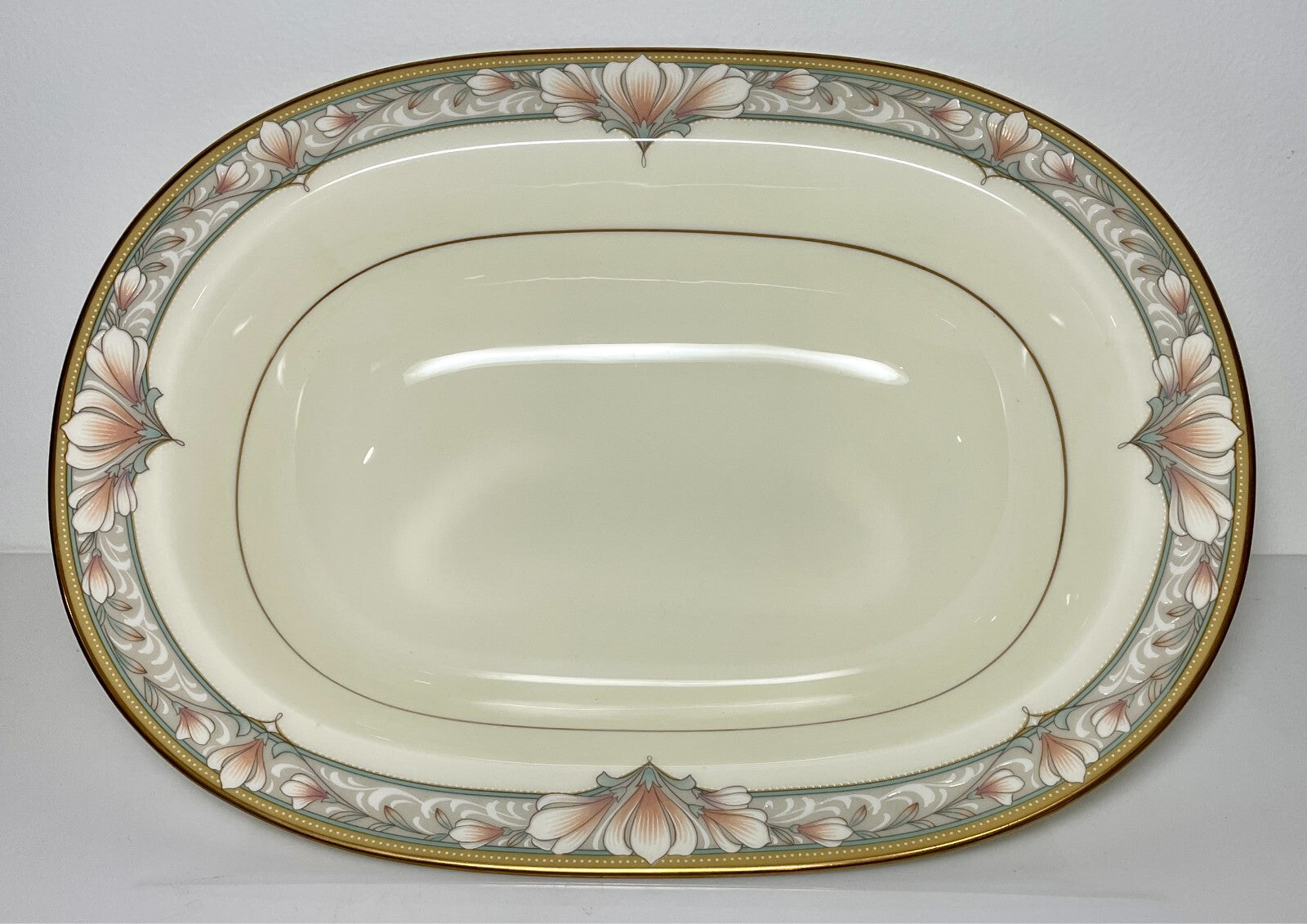 Noritake Barrymore Oval Vegetable Bowl 10 1/2"0