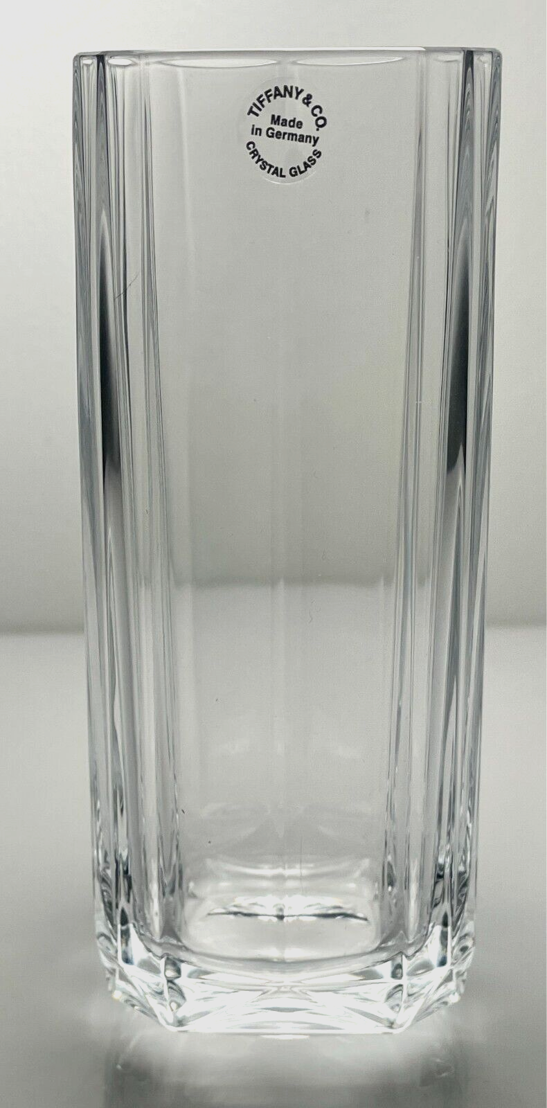 Tiffany & Co Facets Highball 11.5 Ounce 6 1/8"0