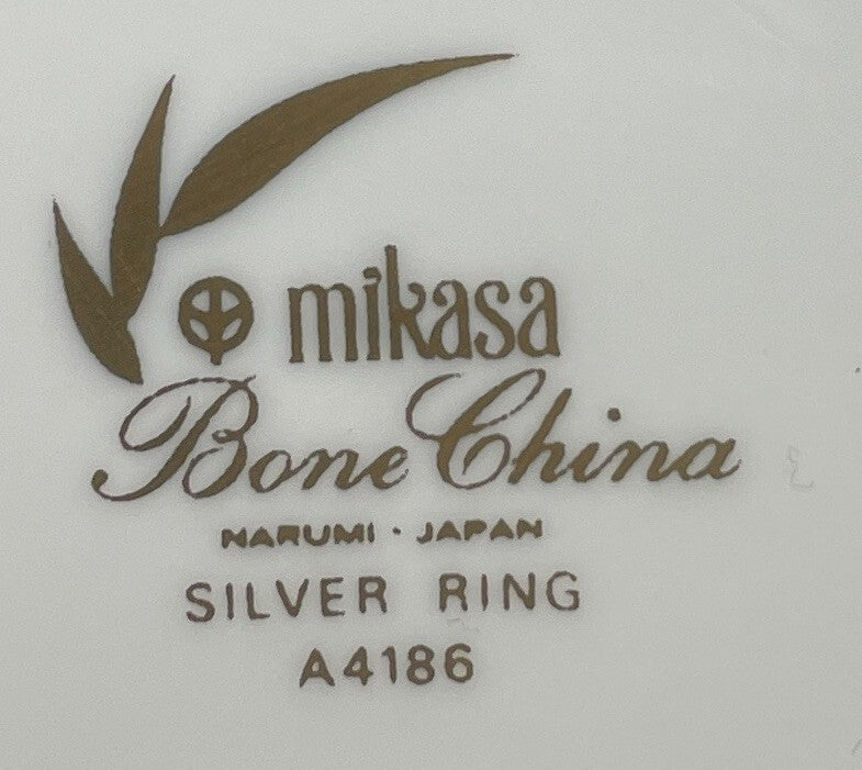 Mikasa Silver Ring Fruit Bowl 4 7/8"1