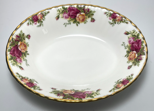 Royal Albert Old Country Roses Oval Vegetable Bowl 9"0
