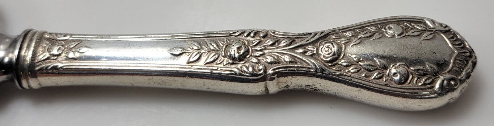 Manchester American Beauty Cake Knife 9 3/4" Sterling1
