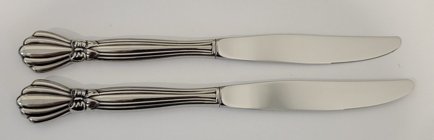 Oneida Alexis Deluxe Knives Pack of 2 PCS Stainless Flatware0