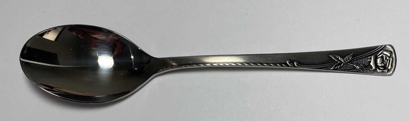 Noritake Rosetta Soup Place Spoon  7" Stainless0