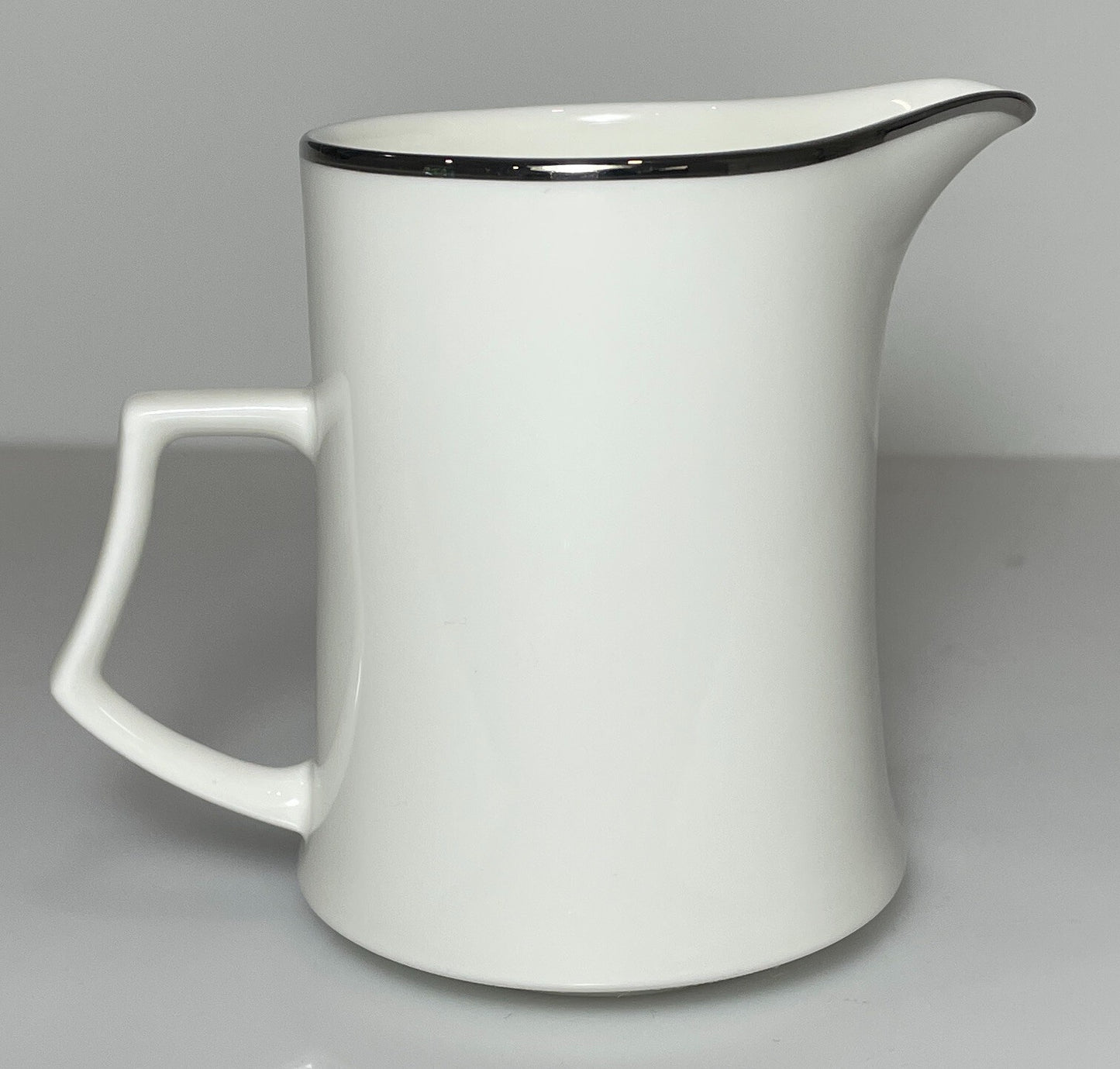Mikasa Silver Ring Creamer 3 7/8" 8 Ounce0