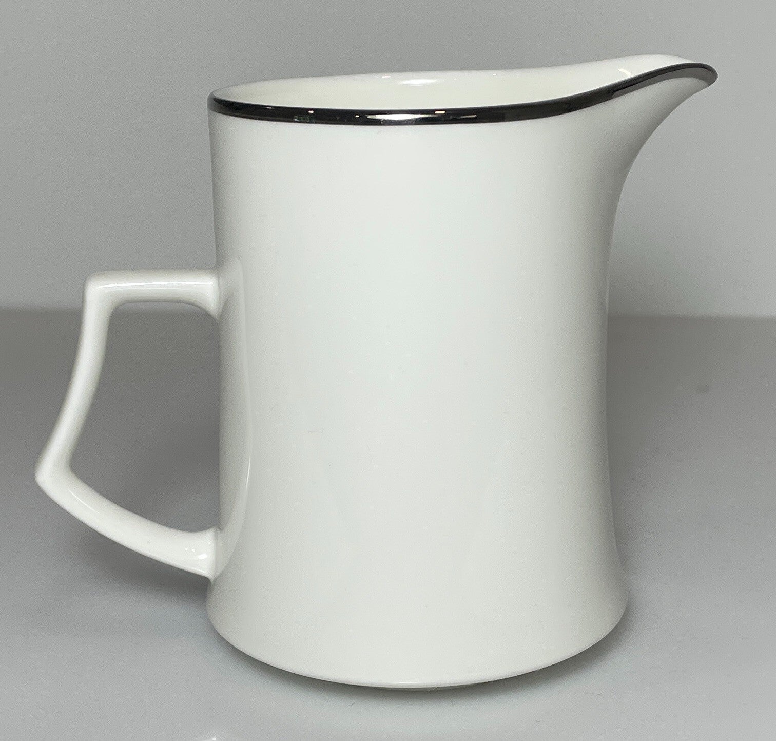 Mikasa Silver Ring Creamer 3 7/8" 8 Ounce0