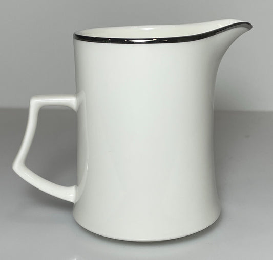 Mikasa Silver Ring Creamer 3 7/8" 8 Ounce0