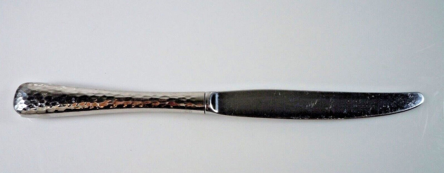 Oneida Martele Stainless Knife 9 1/2" Hammered0